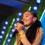 Leigh-Anne Pinnock Instagram - The smile on my face says it all 😍 My first ever solo performance in the company of my legion, I’m still lost for words 💚 being back on stage just felt like home! Thank you to everyone that came to support me and thank you to @capitalofficial for making this happen 🥰 📸: Matt Crossick Hair: @momoshair Make-up: @hilakarmand Styling: @justinplz Nails: @stephie_nails Guitarist: @thisismafro Backing vocalists: @maleik.wav + @purpleberryjo