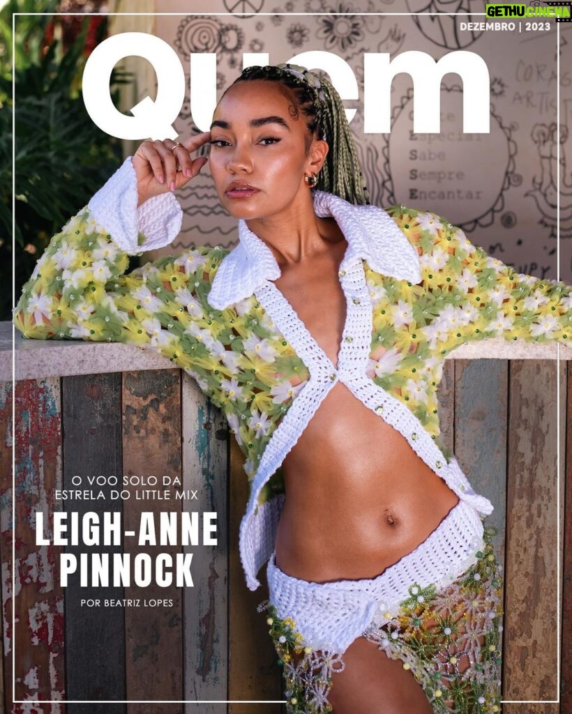 Leigh-Anne Pinnock Instagram - COVER GIRL 🇧🇷 last cover of the year! We going out with a bang... 😍 thank you for having me @quem this is just everything 💚 Credits Interview: @bialopesilveira Editor: @anacmoura Designer: @eduardogarda Photographer: @guiimasca Stylist: @ataldamarie & @justinplz Make-up artist: @hilakarmand PR Brasil: @estarcomunicao