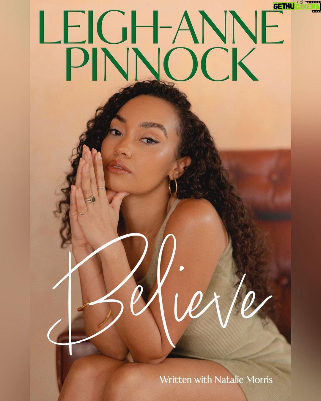 Leigh-Anne Pinnock Instagram - Pre-order a copy of BELIEVE at @whsmithofficial for special edition end pages and a pull-out poster! Can't wait for you guys to read it 🍀x (link in bio)