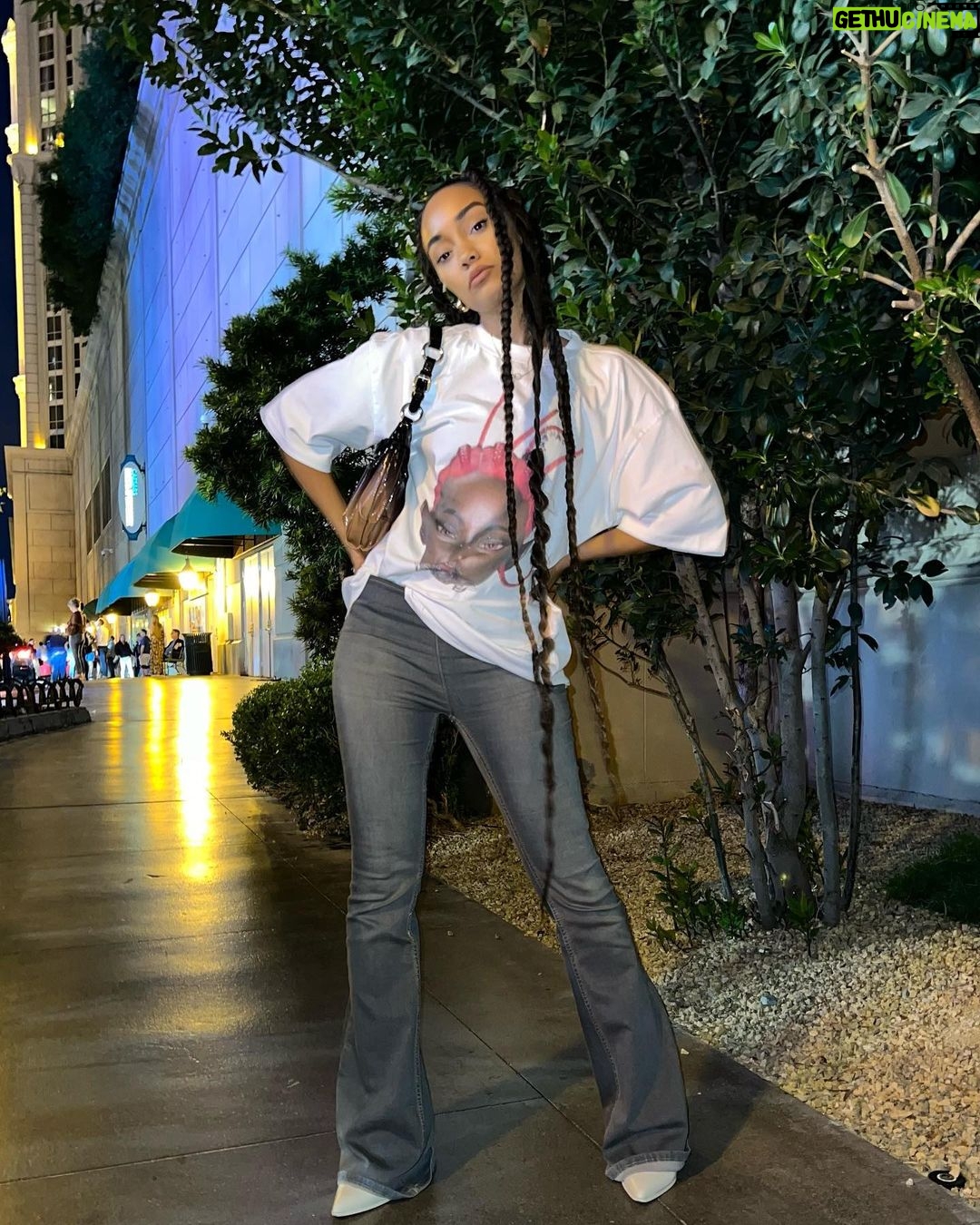 Leigh-Anne Pinnock Instagram - It's giving cunty... 💅🏽 (Vegas Day 1 ✍🏽)