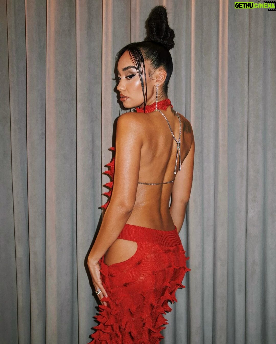 Leigh-Anne Pinnock Instagram - What a night! 🔥 Fashion awards with the beautiful @chet__lo thank you for my custom look! I am obsessed 😩😍 the best night with you, @lisarinna and @charleskeithofficial ❤️❤️❤️ @britishfashioncouncil