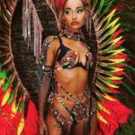 Leigh-Anne Pinnock Instagram - Carnival 23 💚💛🖤❤️