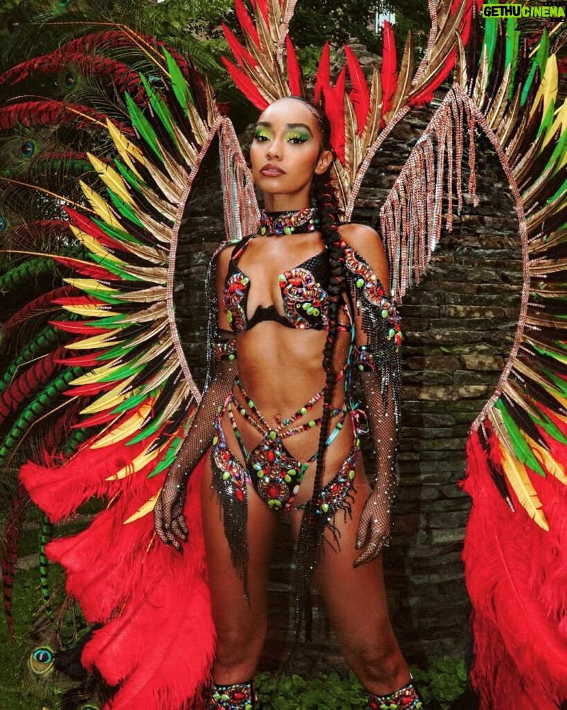 Leigh-Anne Pinnock Instagram - Carnival 23 💚💛🖤❤️