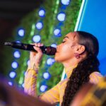 Leigh-Anne Pinnock Instagram - The smile on my face says it all 😍 My first ever solo performance in the company of my legion, I’m still lost for words 💚 being back on stage just felt like home! Thank you to everyone that came to support me and thank you to @capitalofficial for making this happen 🥰 📸: Matt Crossick Hair: @momoshair Make-up: @hilakarmand Styling: @justinplz Nails: @stephie_nails Guitarist: @thisismafro Backing vocalists: @maleik.wav + @purpleberryjo