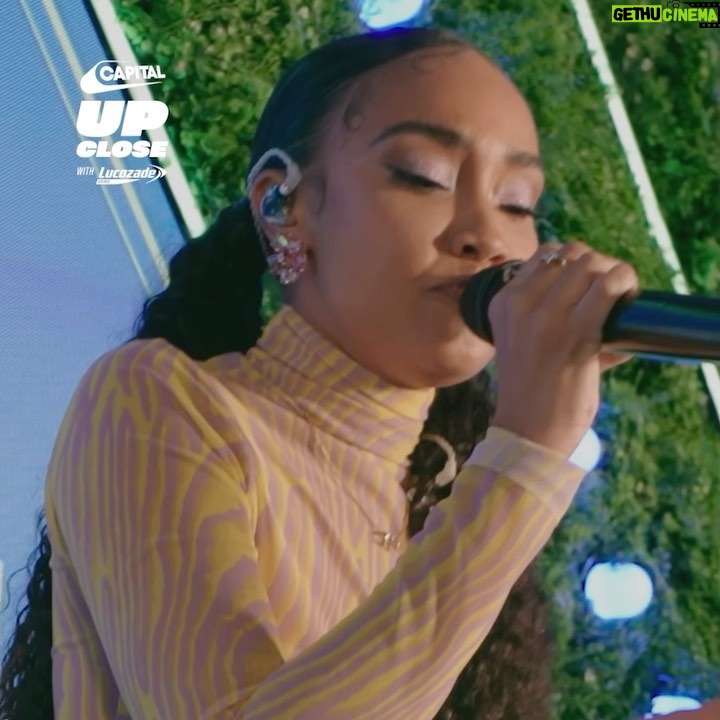 Leigh-Anne Pinnock Instagram - The smile on my face says it all 😍 My first ever solo performance in the company of my legion, I’m still lost for words 💚 being back on stage just felt like home! Thank you to everyone that came to support me and thank you to @capitalofficial for making this happen 🥰 📸: Matt Crossick Hair: @momoshair Make-up: @hilakarmand Styling: @justinplz Nails: @stephie_nails Guitarist: @thisismafro Backing vocalists: @maleik.wav + @purpleberryjo