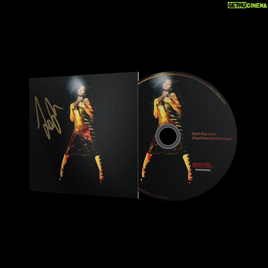 Leigh-Anne Pinnock Instagram - Don't Say Love signed CD's are available to order now via the link in my bio. There's an exclusive message from me included on these and TWO covers available! There's not many of these left so if you haven't ordered your copy yet, do it right now! x
