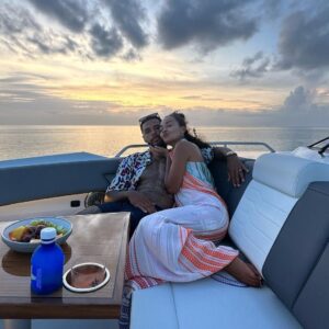 Leigh-Anne Instagram - Honeymooning with you 🥰❤️I miss this and I miss you 💔