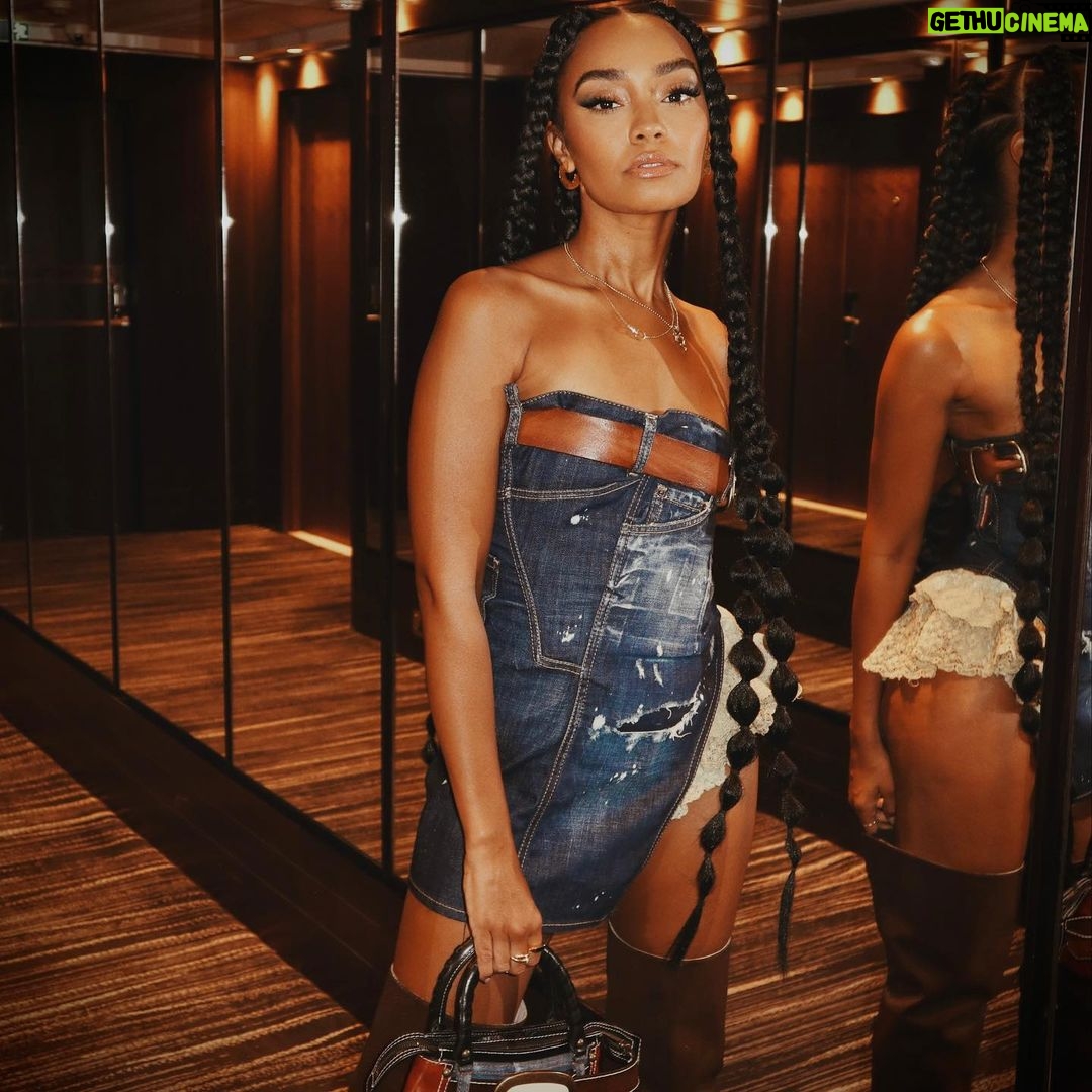Leigh-Anne Pinnock Instagram - This look though 🍀💚