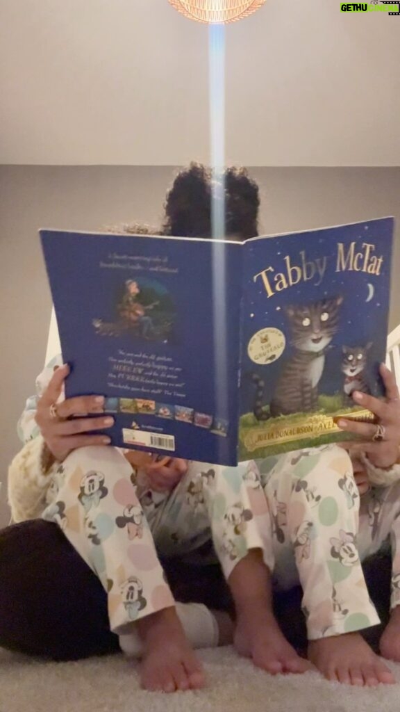 Leigh-Anne Pinnock Instagram - Two little bunged up bubbas bless them.. 😩❤️ Story time is my fave part of the day 🥹❤️... this has to be one of the cutest stories out there atm. And if you haven't already you need to watch the animated version, it will melt your heart 😩❤️