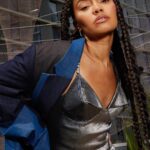 Leigh-Anne Pinnock Instagram - Super late to the party with this post! But these pics deserve some grid attention! Thank you @wwd 🥹🖤 @maggiehshannon 📸
