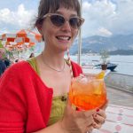 Leighton Meester Instagram – Aperitivo? Lago di Como
