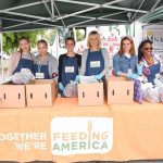 Leighton Meester Instagram - As always, I had a wonderful time working with @FeedingAmerica and these mamas. Together, we helped fill grocery baskets for families who lined up to receive important staples, like fruit, rice and cereal. Thank you for having us @FeedingAmerica and @lafoodbank
