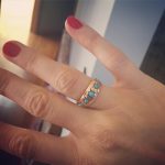 Leighton Meester Instagram - Thank you @foxandbond 💗 my new trinket. Been wearing it nonstop