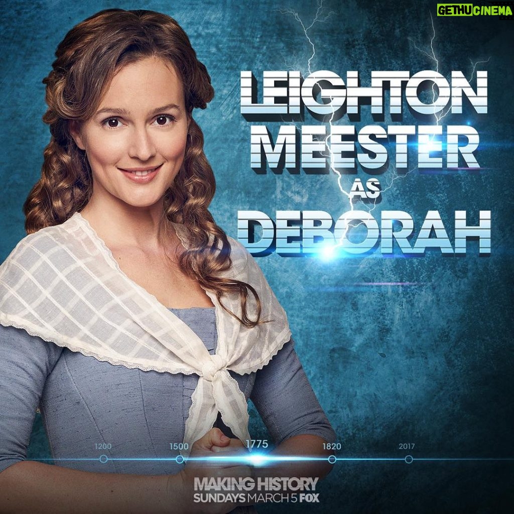 Leighton Meester Instagram - Meet DEB. 🐿#MakingHistory starts in TWO WEEKS-- March 5th at 8:30pm on FOX 🦊