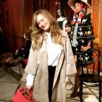 Leighton Meester Instagram - ❤ the amazing @katespadeny presentation that is available now #behindthecurtain #partnership #katespadeny Russian Tea Room