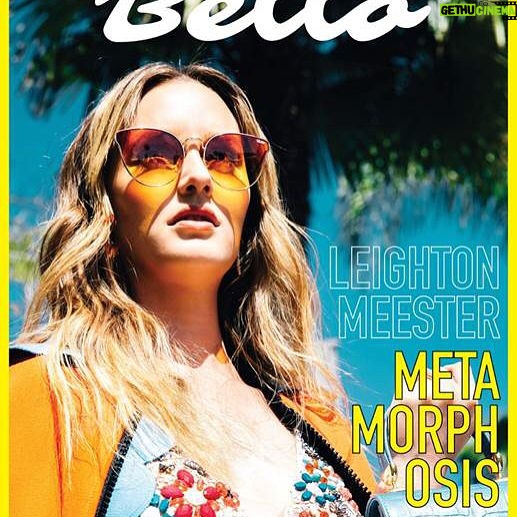 Leighton Meester Instagram - @bellomag 👄💅🏻💄💋🕶