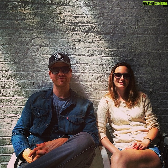 Leighton Meester Instagram - Slim and Curley's wife, pregaming in the alley @parrack120