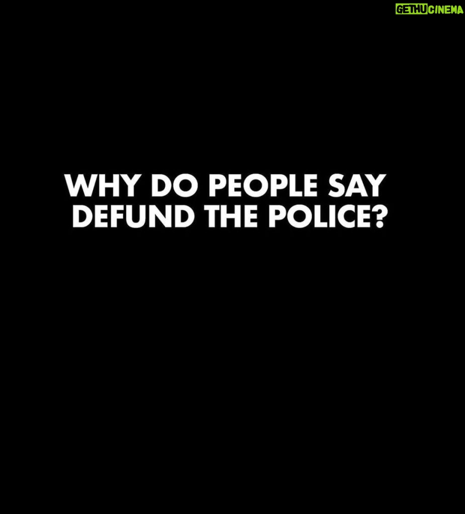 Leighton Meester Instagram - Via @theslacktivists- #defundthepolice explained. Invest in education, healthcare, housing. Link in my bio to sign petition and donate while you’re there
