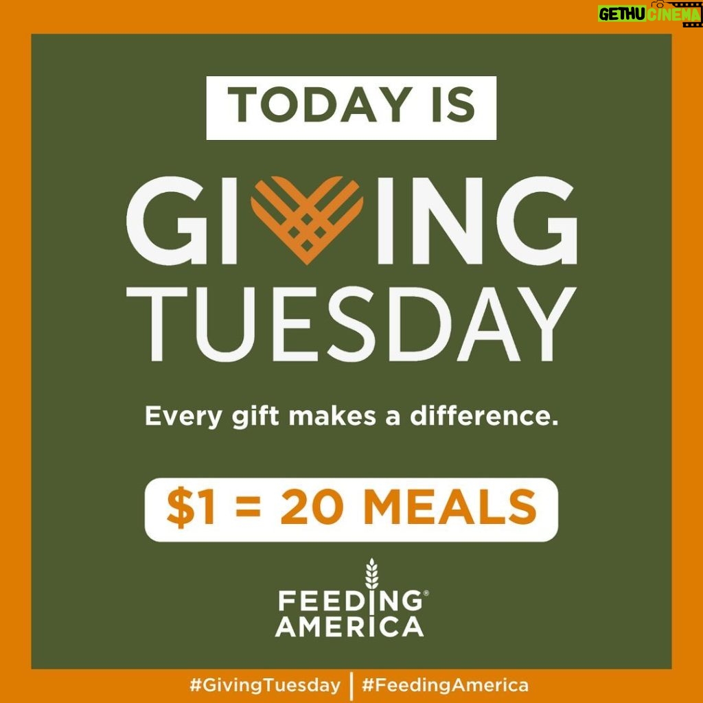 Leighton Meester Instagram - Today is Giving Tuesday and the clock is ticking! Every $1 can help provide at least 10 meals to people facing hunger through the @FeedingAmerica nationwide network of food banks. Link to donate in my bio #givingtuesday