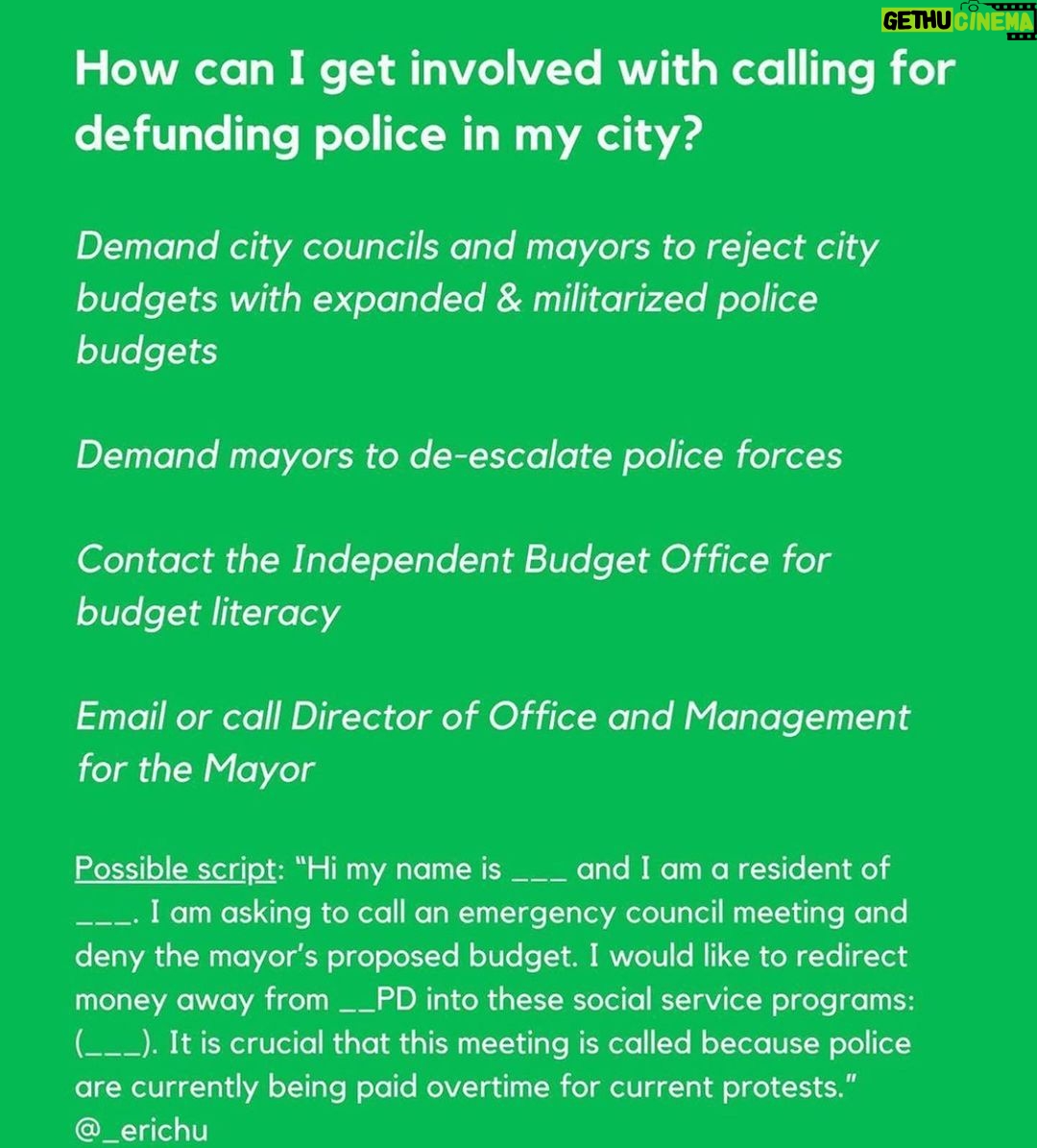 Leighton Meester Instagram - Via @theslacktivists- #defundthepolice explained. Invest in education, healthcare, housing. Link in my bio to sign petition and donate while you’re there