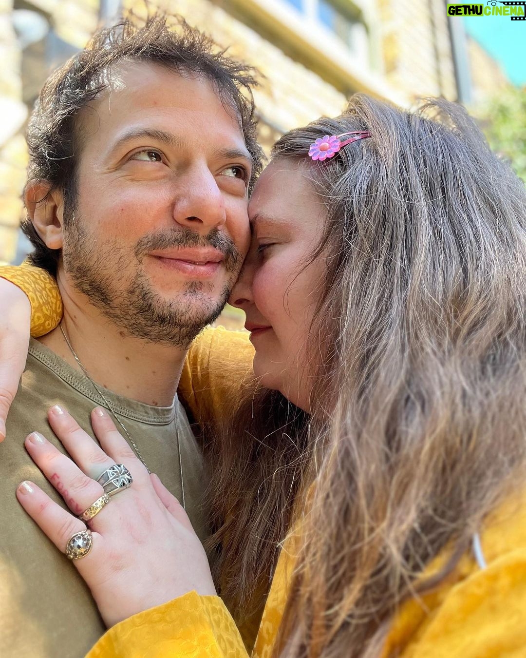 Lena Dunham Instagram - Today is this man’s birthday. He was born strong & wise, soft & talented, Gemini moody in just the way that I Taurus understand. Thank you to @almalauraartist for making him and to Lima & London for keeping him safe until I got there. I love you @attawalpa- more and more and more.