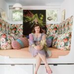 Lena Dunham Instagram - It’s been the joy of my life to build a home in my parents’ backyard- and it was also a joy to invite @archdigest into my coziest space. My essay about finding a place in the world (and decorating that place with my mother) is linked in bio 🏡💗 Photography: @lelanief Styling: @kellemiles Design and Architecture:  @davidbers_architecture Decor/general maternal floofing: @lauriesimmons