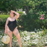 Lena Dunham Instagram - One piece two piece red piece blue piece