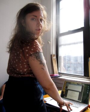 Lena Dunham Instagram - I recently came across this photo of me in my first office. I was 23, and office is an overly fancy term for the dusty cubicle I rented with my babysitting money so I could write, edit and be near the other filmmakers who populated the building (like the Safdie bros, Henry Joost/Ariel Schulman, the Neistats, G Gerwig, but that’s for a book when I’m 88.) It was here that I conceived my first films, squirreled away what I needed to make lo-fi work. I remember carrying so many hard cases of equipment I had to stop every half-block, panting, ankles cracking. If you zoom in on the computer here, you can see I’m editing the script for Tiny Furniture on a boiling day in New York August. Back then I was motored by the bravado of youth and a vague sense that there was magic where I was headed (young, dumb and full of...French New Wave Cinema!) but I was also often scared, self-critical, rife with imposter syndrome. If you had told that girl that someday she'd be passed this post-it by a young woman in New York City, she would have felt- just for a moment- that her compass wasn't broken (and to the lovely filmmaker who handed me this note, I wish I knew your name! Holler so I can see your work!) You don't do this job for the affirmation. After all, it's fickle and uncertain and sure to let you down. But this path has taken me places I only could have dreamed of when I was one of the few young girls in my particular scene trying to make movies (just in my scene- we are, of course, everywhere!) and to know that another woman has enough faith in herself to join the fun makes me well and truly happy. I complain sometimes- about the hours, the politics, the snacks- but it's a beautiful life.