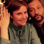 Lena Dunham Instagram - Happy Birthday to my first husband @juddapatow! The marriage was one of convenience, but I came to love you nonetheless. Sorry I kept the diamond! (Photo credit/ring credit the perfect @lesliemann)