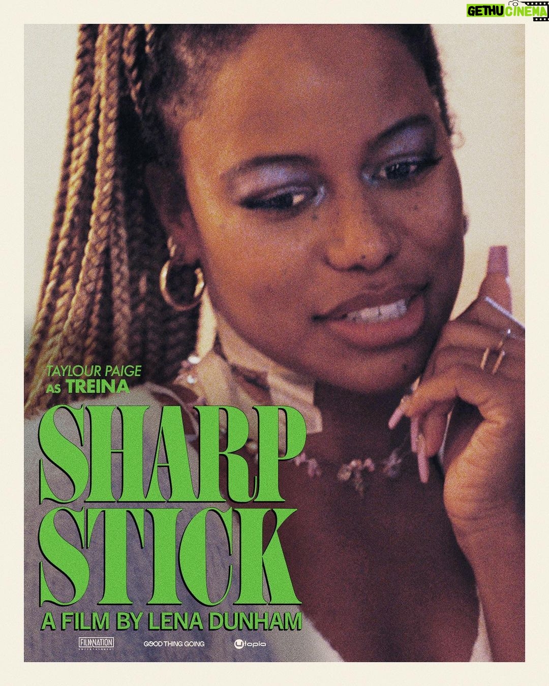 Lena Dunham Instagram - Every one of these faces turns my heart into confetti- cannot wait for you to learn the stories behind their eyes in #SharpStick. Join us for a screening and Q+A on Friday 7/29, moderated by @jerrysaltz at @quadcinema in NYC - we’ll be giving away tickets to one unsuspecting person! To enter the giveaway, comment below with the name of your favorite film watching partner, and make sure you’re following @goodthinggoingprods 🎥🍿 Quad Cinema