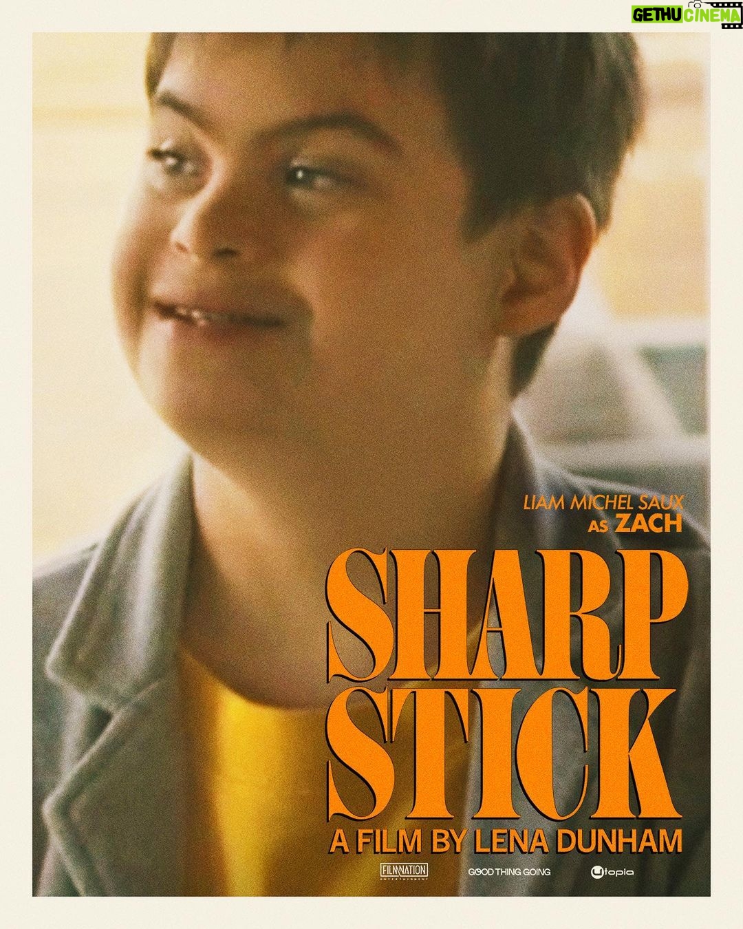 Lena Dunham Instagram - Every one of these faces turns my heart into confetti- cannot wait for you to learn the stories behind their eyes in #SharpStick. Join us for a screening and Q+A on Friday 7/29, moderated by @jerrysaltz at @quadcinema in NYC - we’ll be giving away tickets to one unsuspecting person! To enter the giveaway, comment below with the name of your favorite film watching partner, and make sure you’re following @goodthinggoingprods 🎥🍿 Quad Cinema