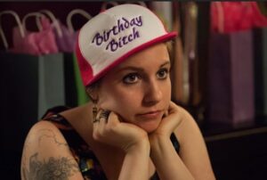 Lena Dunham Instagram - It was 10 years on Friday since Girls premiered. I am not super “online” like I used to be (or like Hannah Horvath) but I’ve seen some really sweet messages from you, sharing what the show has meant, and it’s been very emotional to say the least. There’s no insta wrap-up that can describe the magic and mayhem of this journey, or room enough in a caption to celebrate the people I made the show with (though a big fat thank you to my @hbo family is the place to start.) The audience is better equipped than I am to argue the finer points of what we did and didn’t do, so all I can say is: my life is too transformed to imagine a world without this having been my (admittedly singular) first grownup job. Instead of trying to rehash it all and craft the perfect caption, I’ve written an essay for my longtime sister friend @voguemagazine about the subject beneath the subject: female friendship. I hope you’ll recognise some of yourself in it, just as you perhaps recognised yourselves in our maddening, imperfect but always striving-for-honesty show. Because of Girls I am a working artist, which is all I ever wanted to be- and even on my worst days I don’t take the chance to keep writing and making things for granted- and even as the nudity jokes keep on comin’ (note to those young ‘uns considering showing your breasts dozens of times on national TV, and your vagina once- it will follow you well into your thirties, once you’ve started wearing mostly art teacher sweaters and literally living the life of a librarian.) To quote my mother on matters of destiny: “it could have been no other way.” So to those of you who have grown up here with me over the past decade, joking and fighting and meme-ing better than I ever could, I appreciate you. And to the many, many people who comprise the Girls microcosm: I hope I’ve shown you my love and gratitude along the way. Love Always, your Birthday Bitch. Link in bio for the essay