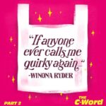 Lena Dunham Instagram - You asked, we answered - we gave you so much Winona Ryder that it can’t even fit into one episode. We are so thrilled that y’all are as interested in every detail of our favorite Thinking Woman’s starlet, whose story also has a lot to say about how we handled celebrity before the language of trauma and mental health hit the mainstream and also what total toddlers we can be as a society when we are given ANYTHING nice. Winnie, W or as I’d call you if you were my bestie- my Ryde or Die. Thank you for all you’ve given us. Join us for Part II and let’s get even deeper, our little mongers of intellectual deep dives disguised as gossip (or vice fuckin versa). Available on @hearluminary and @apple Podcasts, link in bio to listen.