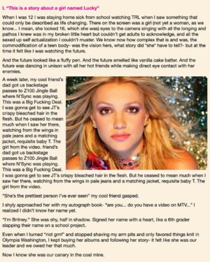 Lena Dunham Instagram - Forever our girl (Britney in 3 parts) #FreeBritney

*Copy and paste error in paragraph 3 bc I am clearly too passionate*