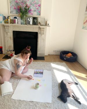Lena Dunham Instagram - Ever since I was a little kid I hated Sundays- it wasn’t for the usual “oh no back to school” reasons (Monday is actually my favorite day of the week because everyone revs up and actually matches my level of week long anxiety). It was because of what I couldn’t do- revel in the sun, dig into forced enjoyment, take a day to just... be. My entire life my brain (moving fast, so fast it keeps crashing into walls and doors) and my body (being tackled under waves of illness and discomfort again and again) were fighting each other, a body that needed rest battling a mind that couldn’t comprehend the word. As I got older and more ambitious, burned myself out and revved myself up again and again, this only became more true. And everyone kept saying “just find a little space to chill.” Chill? Chill!? Whose got time to chill when there’s so much to do before we die!? My body is already failing me, I thought, so why give it any extra attention. Well, I stand corrected. I don’t know if it’s age, some ill begotten wisdom or falling into cohabitation with a partner who sees me in profoundly clear and gentle ways but suddenly Sundays look a little different. I (we) lie in bed for reasons other than my bones aching. We ponder in the grass. Sometimes hobbies are pursued. All with the understanding that come Monday, we can go as crazy as we like. Somehow, that lets me breathe. There is music coming from the other room, so I guess I’ll put my phone down and go.