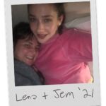 Lena Dunham Instagram – A lot of COVID testing went into being reunited with my true blue 💙 after a full year- the longest we’ve been separated since the 7th grade (save for one very strange moment in college that we don’t really like to talk about where I visited her in Rhode Island and she avoided me and the only glimpse I caught of her during the whole trip was when she streamed by on the back of this guy Tristan’s moped.) This pandemic has reframed many things for me, but one of them is to never take being nestled in this velour armpit for granted again. I love you Jem.