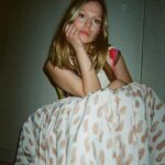 Lena Dunham Instagram - The first time I met my friend Federica “Kikka” Cavenati, it took me about 10 minutes to realise how beautiful she was. And that’s really saying something, because Kikka was nothing if not beautiful – shiny copper hair, massive Bambi eyes, the kind of pillowy lips that women pay a lot for, and perfect teeth with just enough character to be disarming.  And her beauty, so easy to wax on about, paled in comparison to how beautiful she made other women feel…Kikka lived to help other women recognise their beauty, and that quality was inherent to her own. After a short and sudden illness – Kikka was a vibrant and present person who showed up to life with Olympic vigour, and she will not be remembered as sick – we lost Kikka at age 28.  Kikka was, by trade, a fashion designer. Along with her partner in work and love, Marco Capaldo, Kikka founded @16arlington, a label that has single-handedly redefined the spirit of London fashion and given style back its folly and joy. I was one of the lucky ones – along with women from Lizzo to Amal Clooney – who got to be a 16Arlington girl. Finding Kikka and Marco felt like coming home to familiars.  Kikka loved to celebrate, but she couldn’t be at my wedding. She was at that point not feeling her best, and for Kikka, being seen without that trademark sparkle just wasn’t an option – not because she was vain (she was the farthest thing from it), but because she loved joy and she always wanted to embody the values she held so dear. And so I couldn’t celebrate with her, the best celebrant of all, but she sent herself in the form of Marco, and in the form of some delicate satin pyjamas with that trademark pointed collar and feathery cuffs. Since then I’ve worn them almost non-stop, and everywhere I go I seem to be dropping feathers, little white curls on the stairs or in an office chair. Each one feels like Kikka reminding me to have fun, relax and embrace the madness of style. But then again, I don’t really need reminding, because – as with everyone who knew Kikka – she impressed it upon me the day we met. No one who crossed her path will ever be the same, and neither will fashion.