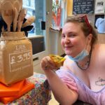 Lena Dunham Instagram – I’ve been in London long enough that I feel like I should have become the queen of high tea, the princess of Carnaby Street, the mistress of Georgian architecture and late night curry. But- like lots of immune compromised people- pre-pandemic life hasn’t restarted for me, there has been no hot vax summer and most of the spots I frequent are between my bathroom, my bedroom and the less populace parts of the park (I might argue that locking it up is not only a job for the immune compromised these days, but that’s for another, less playful post.) Because this is just to say that I finally made it to the London Review of Books Cake Shop and and Oh My Gosh. Woman authors overflowereth? ✔️ Vegan food that makes you feel like you’re in a cult in the 70s? ✔️ Wooden baking spoons with the insignia of my favorite literary journal, which will make great niche holiday gifts for my NYC friends? ✔️ It doesn’t matter sometimes if you only take one trip into civilization a month just so long as you make it a really good one… ps This falafel wrap with ginger, golden raisins etc was very important to me. 📚 @lrbbookshop @lrbcakeshop @londonreviewofbooks London Review Bookshop