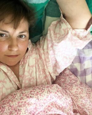 Lena Dunham Instagram - Ever since I was a little kid I hated Sundays- it wasn’t for the usual “oh no back to school” reasons (Monday is actually my favorite day of the week because everyone revs up and actually matches my level of week long anxiety). It was because of what I couldn’t do- revel in the sun, dig into forced enjoyment, take a day to just... be. My entire life my brain (moving fast, so fast it keeps crashing into walls and doors) and my body (being tackled under waves of illness and discomfort again and again) were fighting each other, a body that needed rest battling a mind that couldn’t comprehend the word. As I got older and more ambitious, burned myself out and revved myself up again and again, this only became more true. And everyone kept saying “just find a little space to chill.” Chill? Chill!? Whose got time to chill when there’s so much to do before we die!? My body is already failing me, I thought, so why give it any extra attention. Well, I stand corrected. I don’t know if it’s age, some ill begotten wisdom or falling into cohabitation with a partner who sees me in profoundly clear and gentle ways but suddenly Sundays look a little different. I (we) lie in bed for reasons other than my bones aching. We ponder in the grass. Sometimes hobbies are pursued. All with the understanding that come Monday, we can go as crazy as we like. Somehow, that lets me breathe. There is music coming from the other room, so I guess I’ll put my phone down and go.