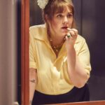 Lena Dunham Instagram - I've always been a fluctuator, but it wasn't until I got into my thirties and had a hysterectomy that I started to really settle into my adult body and- spoiler alert- she wasn't a size 4. Gone were the days I could keep a pair of too-small jeans then decide to subsist on coffee for six days in order to get them back on, and gone were the days that I wanted to. Instead, I yearned to find some peace and sustainability in my body. I valued my mental and physical health over an outdated image of how I thought I'd look at this age (Holly Golightly meets Courtney Love) or numbers on a scale (haven't weighed myself in several years, turn around when they do it at the doctor, broke up with that metric when it became a ceaseless brain worm.) But once I was firmly in my plus-sized body, I started to look around at the fashion landscape and realized that the perceptions of bigger bodies- that we want to dress like grandmas, rockabilly chicks or club divas- are whack as hell. In truth there are as many variations of plus-sized girls as there are straight-sized girls. We want what you want, and we want it how you want it. My goal with these looks for @11honore was that they would have the energy of the artist women I grew up around in downtown New York, free thinkers who leaned into masculine suiting but also loved to play with feminine shapes, who made their way from the studio to the flower market on 14th street to pick up their kids, then out to the Public Theater and need to layer and function. But those vintage-inspired looks tend to exist in slim cuts for waifs, and I don't want any plus woman to wonder if she'll fit into these clothes. I know that I for one never want to pray as I pull up a pair of jeans again- what a useless thing to pray about. I'm so excited for these @11honore styles to finally be available to shop online, and can't wait to see you in them. Please, for the love of a God greater than I, tag us and show us how you're wearing the pieces, tell me how they make you feel, and tell me about your journey with fashion and your body. I'm listening. Link in bio. #11HxLD