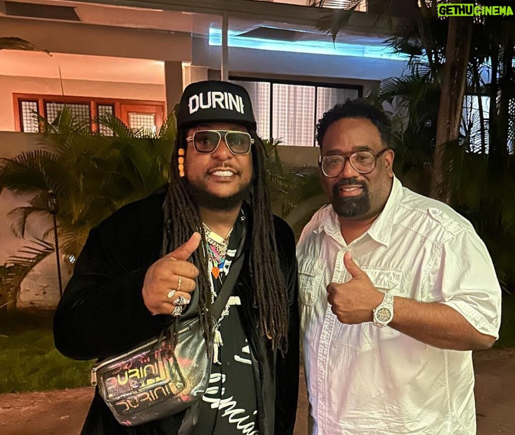 Lennox Instagram - Lennox is a phenomenal human being. It was a pleasure!!! God bless you and your family!! I pray for all the success in the world!!! #urbalatino #panama #reggaeton