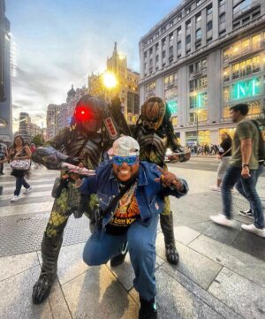 Lennox Instagram - De paseo por Madrid 🇪🇸 juntos a los Predators 🥷#Lennox #Durini #Madrid #españa #Mamacita