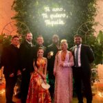 Lennox Instagram - Celebrando la unión de Santiago y Valeria, que Dios los bendiga y que sea #ParaSiempre 💍. Andamos por acá con los de siempre y un flow Durini 😎 #Lennox #Durini #Mamacita