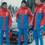 Leon Goretzka Instagram - Drifting and driving in the snow with ❄️ @audiofficial #Audi #AudixFCB #futureisanattitude
