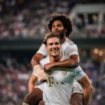Leon Goretzka Instagram - Feels so good to be back 🥰💪🏼 Danke für euren Support ! 🙏🏻