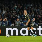 Leonardo Bonucci Instagram - UNVEUROPA!!! More than a point. #EisernUnion Stadio Diego Armando Maradona, Napoli