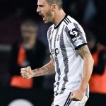 Leonardo Bonucci Instagram – 500 games in Black & White 🤍🖤 Allianz Stadium