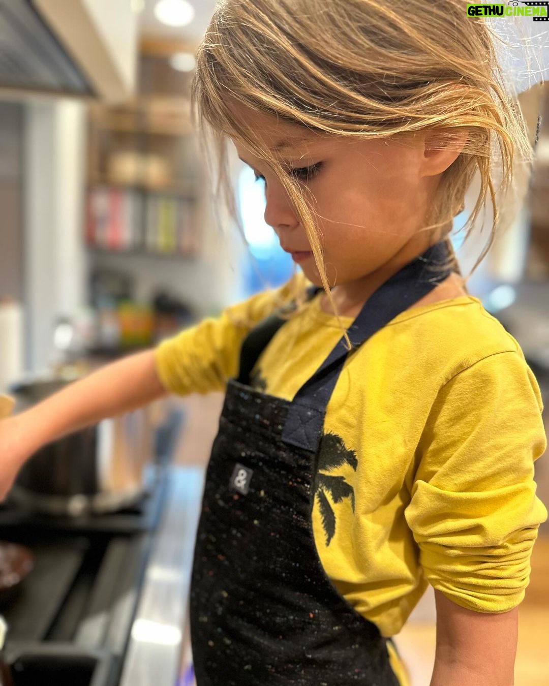 Lesley-Ann Brandt Instagram - Thankful for my special helper. My cooking buddy. The one who loves spices and flavors and who always knows when it needs a little more salt. ❤️