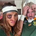 Lesley-Ann Brandt Instagram - “What you going as?” A WINNER 🇿🇦🏆 #ialsohaveamedal Happy Halloween #halloween #bokke #springboks