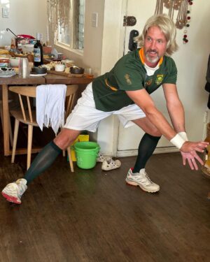 Lesley-Ann Brandt Instagram - “What you going as?” A WINNER 🇿🇦🏆 #ialsohaveamedal Happy Halloween #halloween #bokke #springboks